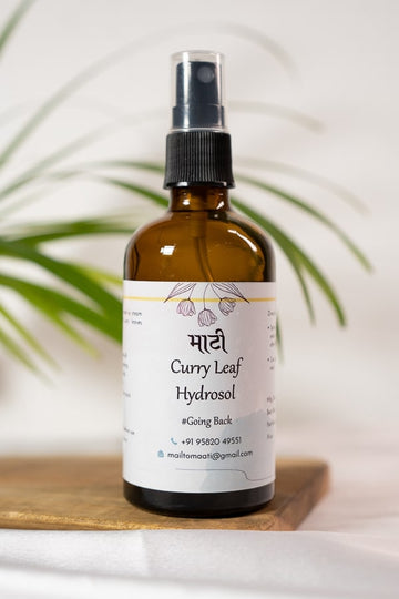 Curry Leaf Hydrosol by Maati - Helps Control Preterm Hair Greying | Hair Growth