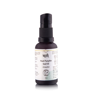 Pumpkin seed oil | Wood pressed raw unrefined | Nourishes hair and skin | Quantity: 30mL