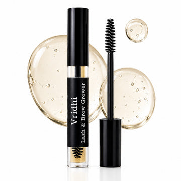 Vridhi: Lash and Brow Grower | EyeLash, Lashes & Eyebrows Hair Growth | Natural Care | 100% Pure