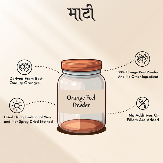 Orange Peel powder | Sun dried,fine | Vitamin C for skin