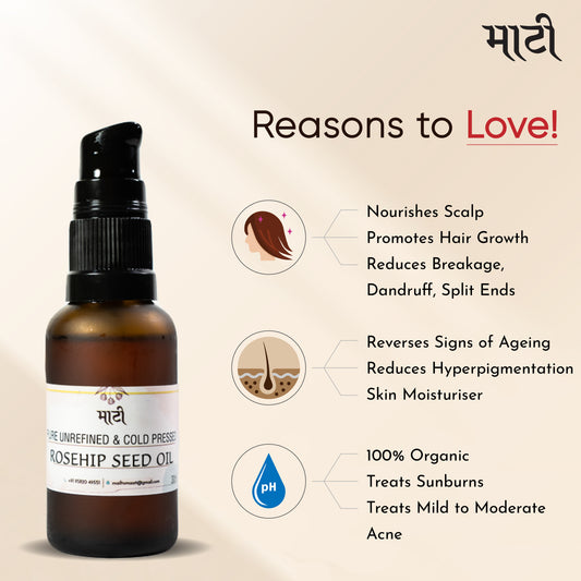 Maati Rosehip Oil | Lightens scars | Repairs skin barrier